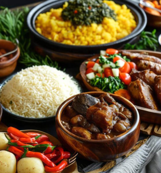Traditional South African dishes, South African food to try, Bobotie recipe South Africa, What is biltong, Gatsby sandwich Cape Town, South African braai, Cape Malay cuisine, South African traditional food, Best food in Cape Town, South African national dishes